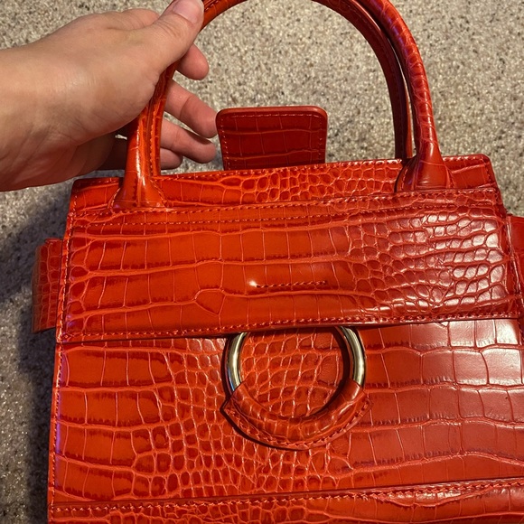 Red Sam Edelman purse - Picture 3 of 7